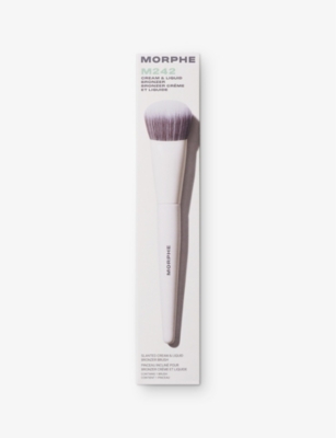 MORPHE M242 SLANTED CREAM & LIQUID BRONZER BRUSH