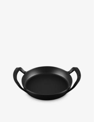LE CREUSET: BBQ Outdoor Round Cast Iron Skillet 25cm