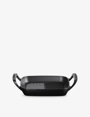 LE CREUSET: BBQ Outdoor Square Cast Iron Grill 26cm
