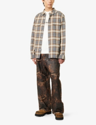 GIVENCHY: Graphic-Print Crewneck Cotton T-Shirt