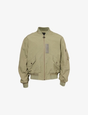 GIVENCHY: 4G-Embossed Regular-Fit Woven Bomber Jacket
