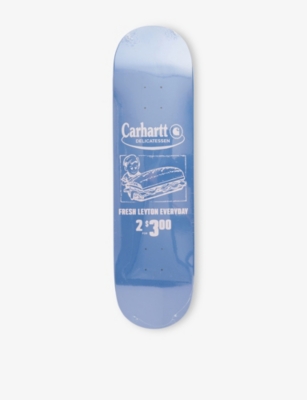 CARHARTT WIP: Delicatessen 8.375 Maple-Wood Skateboard