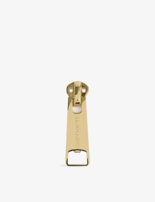 CARHARTT WIP: Zip Engraved Stainless-Steel Bottle Opener