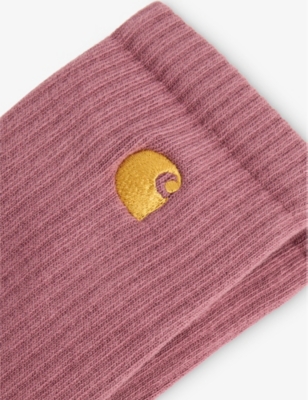 CARHARTT WIP: Chase Ribbed Cotton-Blend Socks