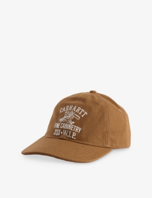 CARHARTT WIP: Cabinetry Embroidered Cotton Baseball Cap