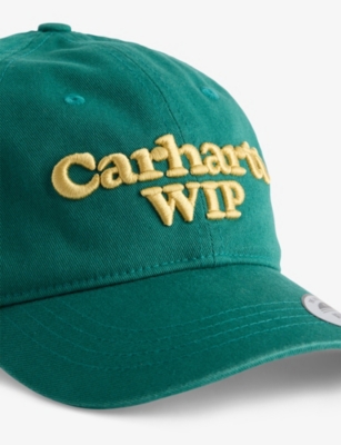 CARHARTT WIP: Script Embroidered Cotton Baseball Cap