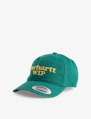 CARHARTT WIP: Script Embroidered Cotton Baseball Cap
