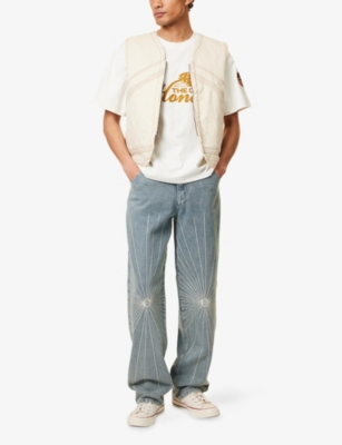 HONOR THE GIFT: Brand-Embroidered Short-Sleeve Cotton T-Shirt