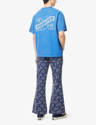 HONOR THE GIFT: Vintage Oil Printed Cotton-Jersey T-Shirt