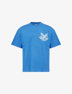 HONOR THE GIFT: Vintage Oil Printed Cotton-Jersey T-Shirt