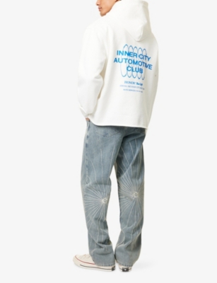 Speedbike Graphic-Print Cotton Hoody