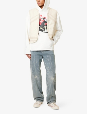 HONOR THE GIFT: Logo-Embroidered Cotton Riding Vest
