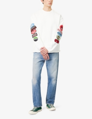 HONOR THE GIFT: Fuel Patches Cotton-Jersey Sweatshirt