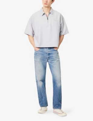 HONOR THE GIFT: Textured Short-Sleeves Woven Shirt