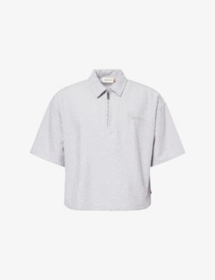 HONOR THE GIFT: Textured Short-Sleeves Woven Shirt