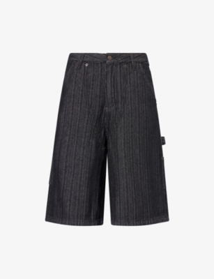 HONOR THE GIFT: Gears Carpenter Multi-Pockets Denim Shorts