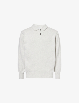 ADSUM: Paddy Polo-Collar Cotton-Blend Knit Jumper