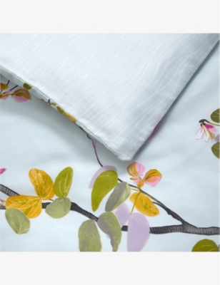 Luciole Floral Cotton Duvet Cover