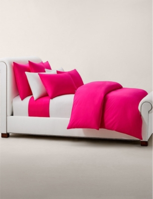 RALPH LAUREN HOME: Polo Player Cotton Fitted Sheet