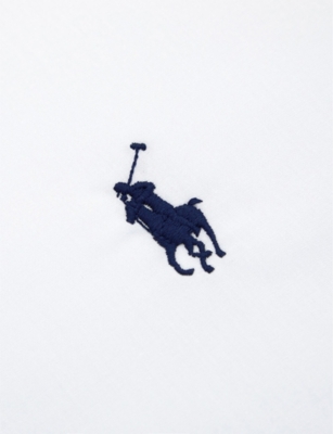 Polo Ralph Lauren Polo Player Cotton Single Duvet Cover In White