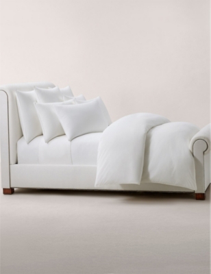 RALPH LAUREN HOME: Polo Player Cotton Fitted Sheet
