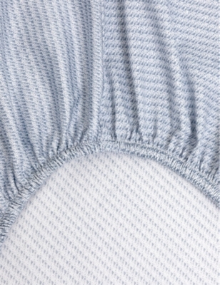 BOSS: CONTREJO Cotton Fitted Sheet
