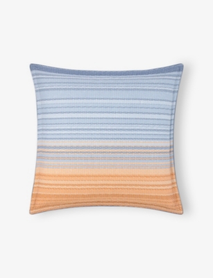 BOSS: Contre Jour Striped Cotton-Sateen Oxford Pillowcase 65cm x 65cm