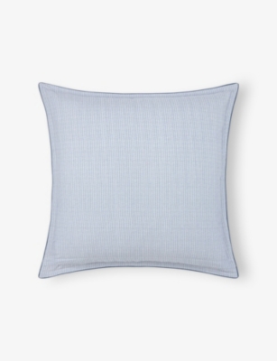 BOSS: Contre Jour Striped Cotton-Sateen Oxford Pillowcase 65cm x 65cm
