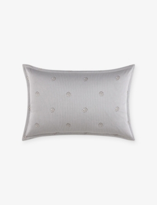 BOSS: Double B-Print Standard Cotton Oxford Pillowcase