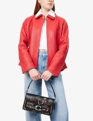 COACH: Tabby 26 Sketch Leather Shoulder Bag