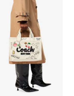 COACH: Sketch Cargo Medium Cotton Tote Bag