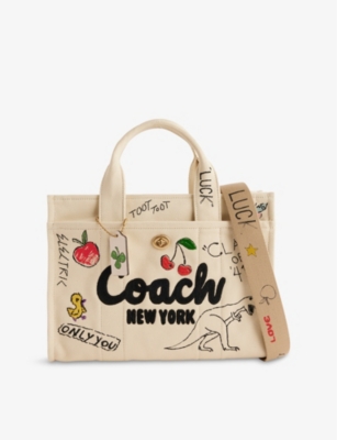 COACH: Sketch Cargo Medium Cotton Tote Bag