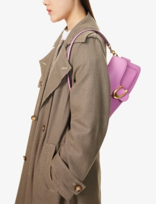 COACH: Tabby Twisted Leather Shoulder Bag