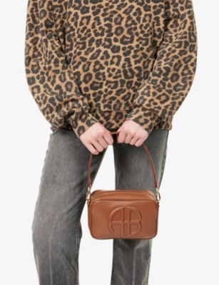 ANINE BING: Lili Leather Cross Body Bag