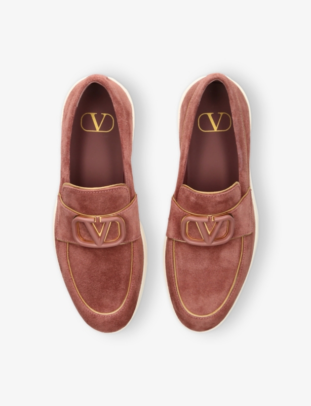 Leisure Flows Panelled Suede Loafers