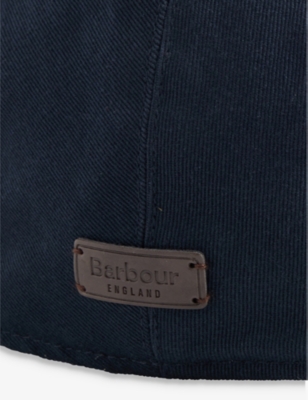 Barbour Suture Design Finney Cap In Navy