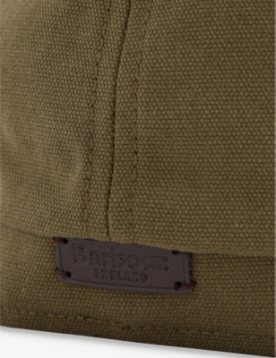 Barbour Mens Fawdon Cotton Baker Boy Hat Pine Green In Pine Green