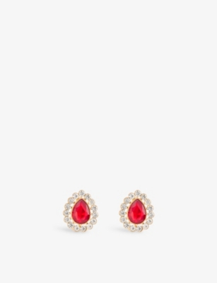 JENNIFER GIBSON JEWELLERY: Pre-Loved JGJ Monet Gold-Plated Metal Earrings