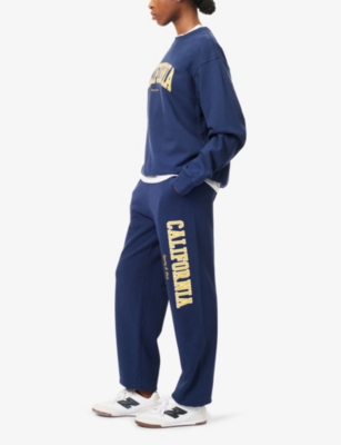 Sporty And Rich California Sweatpants In Navy