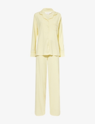 THE NAP CO: Relaxed-Fit Ribbed Stretch-Jersey Pyjama Set