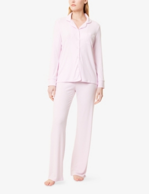 THE NAP CO: Relaxed-Fit Ribbed Stretch-Jersey Pyjama Set