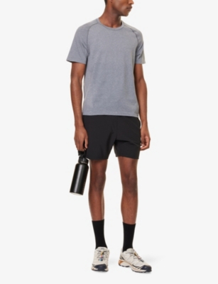 LULULEMON: Metal Vent textured stretch-woven T-shirt