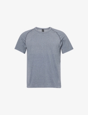 LULULEMON: Metal Vent textured stretch-woven T-shirt