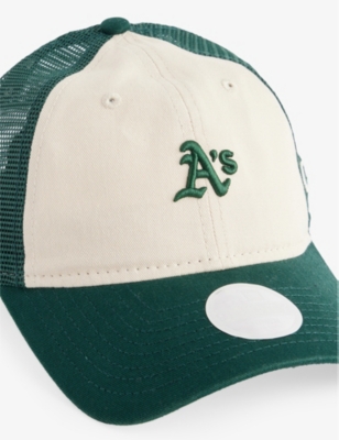 NEW ERA: Atlanta Braves 9TWENTY Cotton and Mesh Trucker Cap