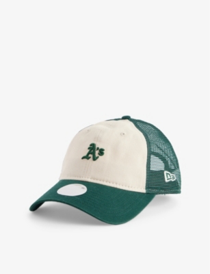 NEW ERA: Atlanta Braves 9TWENTY Cotton and Mesh Trucker Cap
