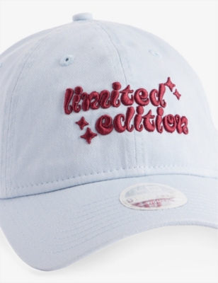 NEW ERA: 9TWENTY Slogan-Embroidered Cotton-Twill Baseball Cap