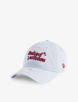 NEW ERA: 9TWENTY Slogan-Embroidered Cotton-Twill Baseball Cap