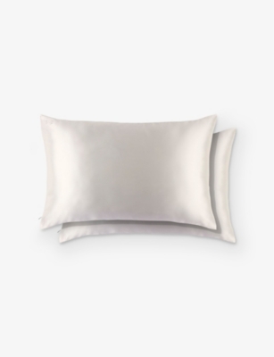 Slip Queen Silk Pillowcase Pack Of Two 51cm X 76cm