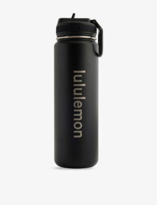 LULULEMON: Back to Life Straw Lid Steel Sport Bottle 710ml