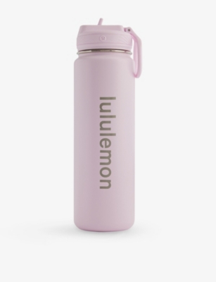 LULULEMON: Back to Life Straw Lid Steel Sport Bottle 710ml